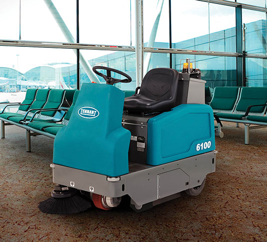 6100 Sub-Compact Battery Ride-On Floor Sweeper alt 16